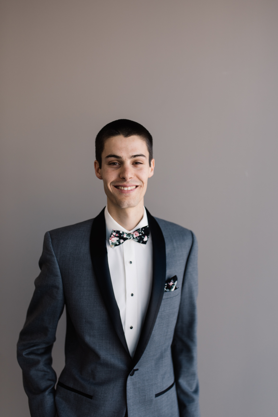 groom tuxedo and bow tie St. Paul's United Methodist Church Wedding