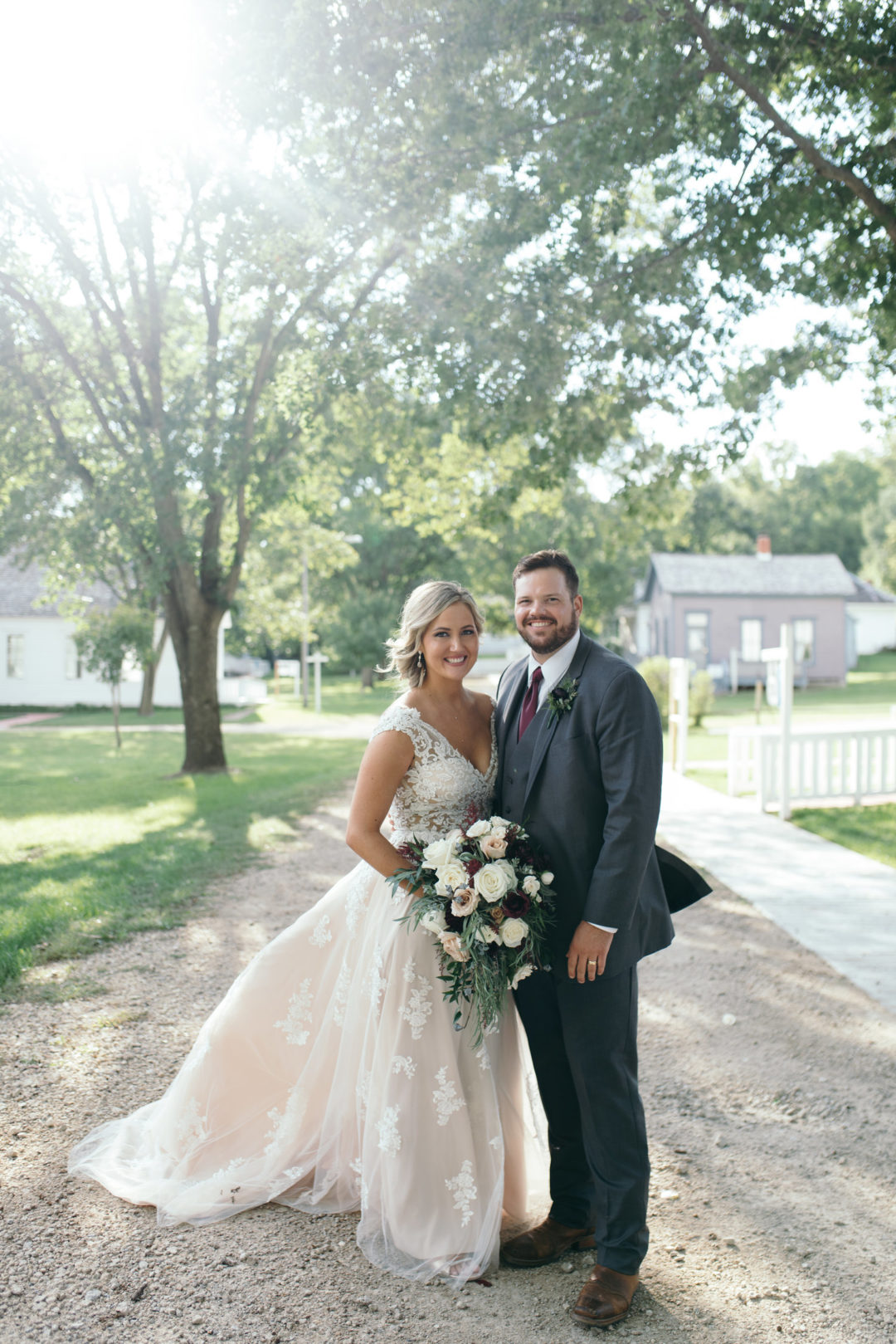 Cedar Rapids Wedding | Ushers Ferry Historic Village Wedding Venue | Sam + Corey