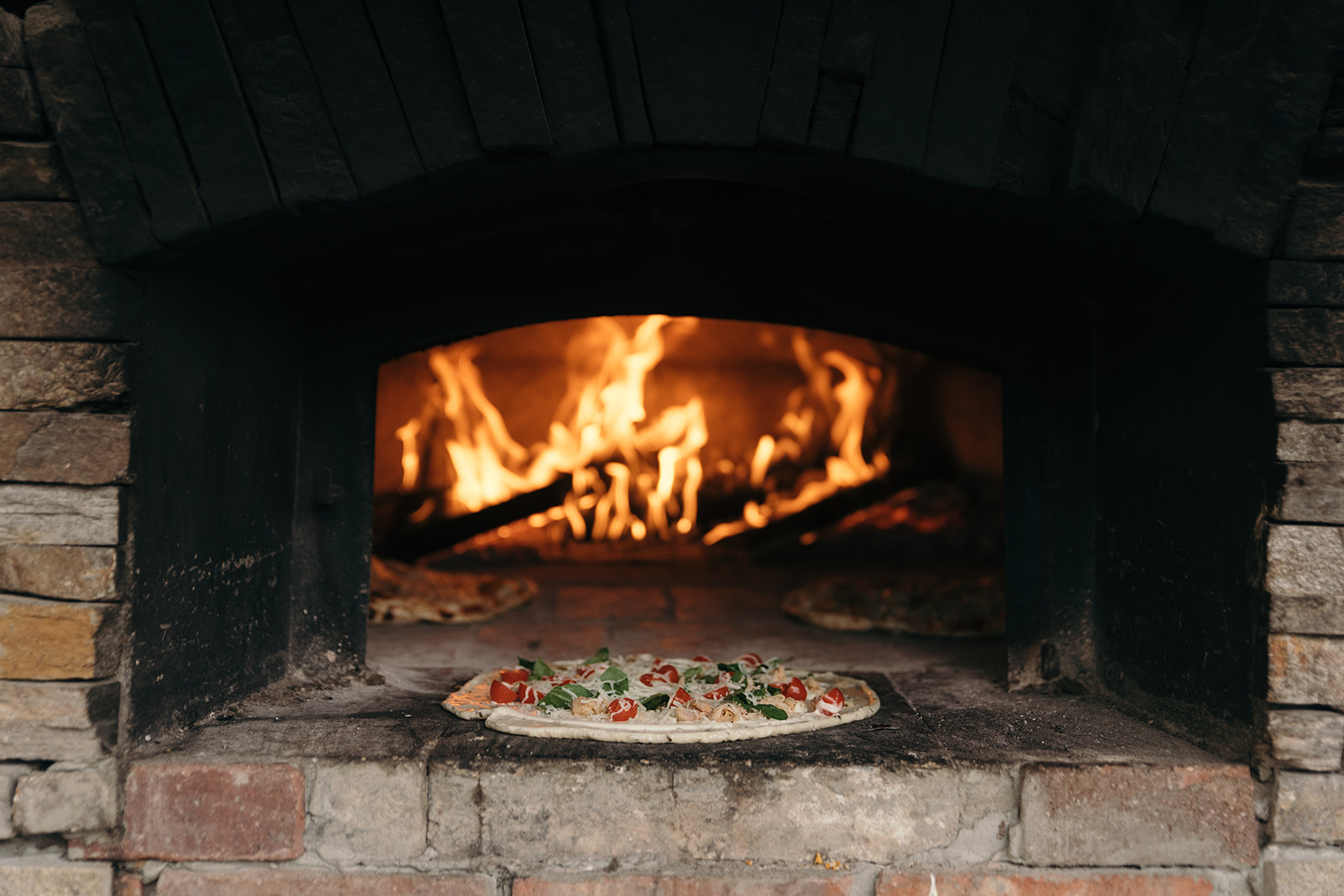 Stone Wall Pizza brick oven pizza wellman iowa wedding