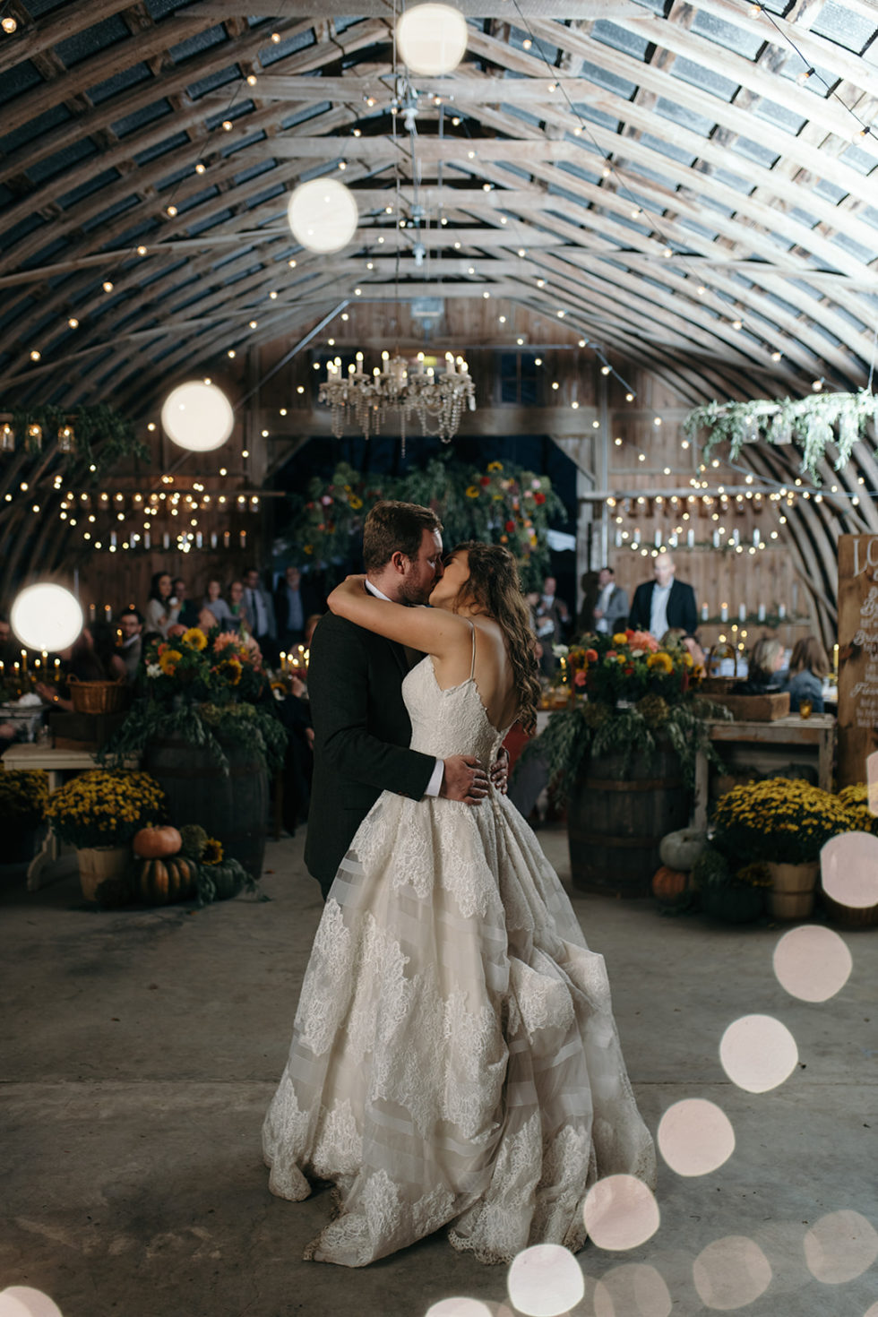 Iowa City Wedding The Barn Wedding Venue Kayla and Kyle Forever Green Studios