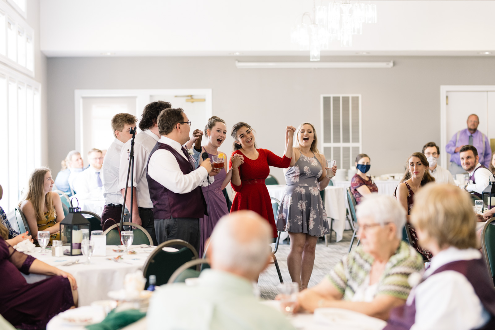 wartburg choir at fox ridge wedding reception