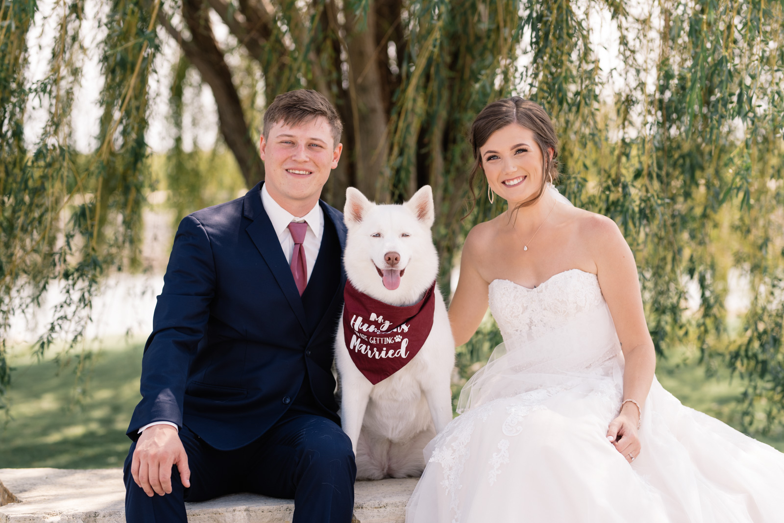 first look under willow tree epic event center wedding venue