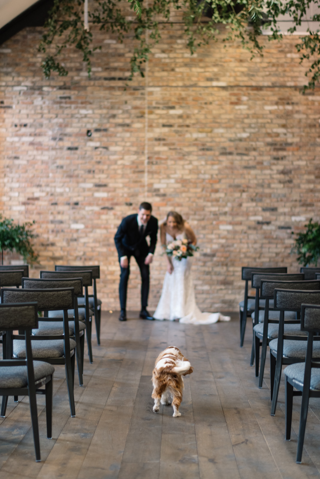 white and green wedding invitation suite