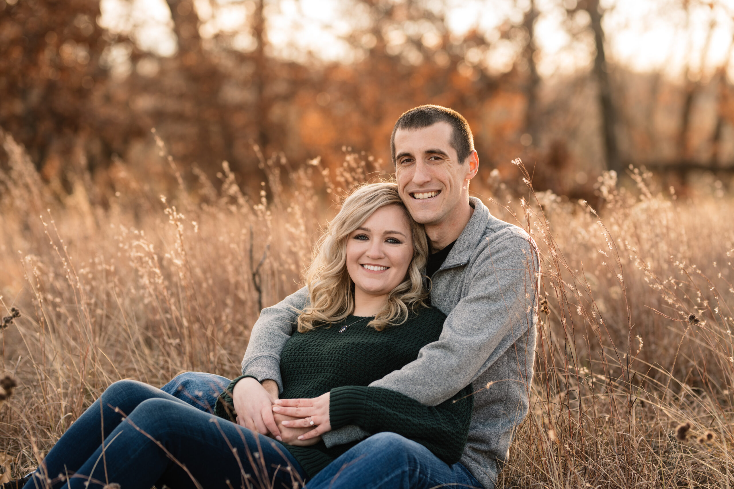 Rock Island Botanical Preserve Cedar Rapids Engagement and Wedding Photography Abby and Erick