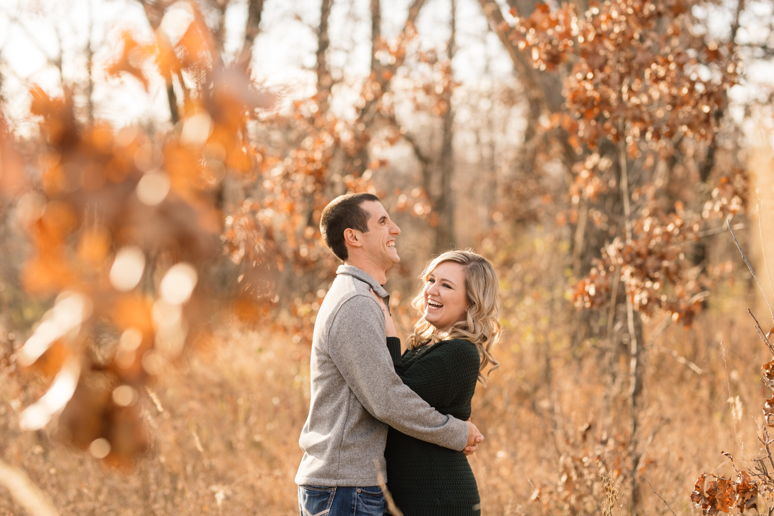 Rock Island Botanical Preserve Cedar Rapids Engagement and Wedding Photography Abby and Erick