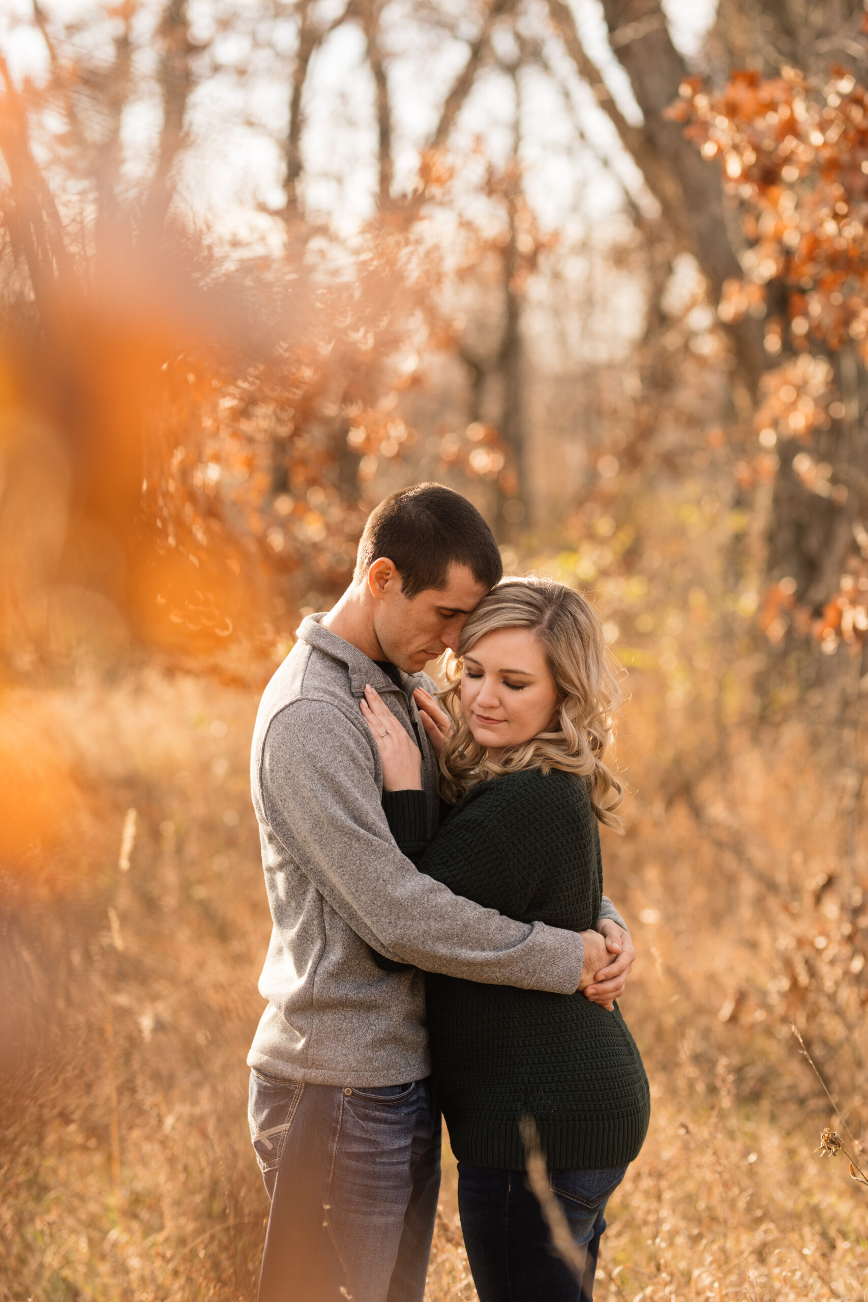 Rock Island Botanical Preserve Cedar Rapids Engagement and Wedding Photography Abby and Erick