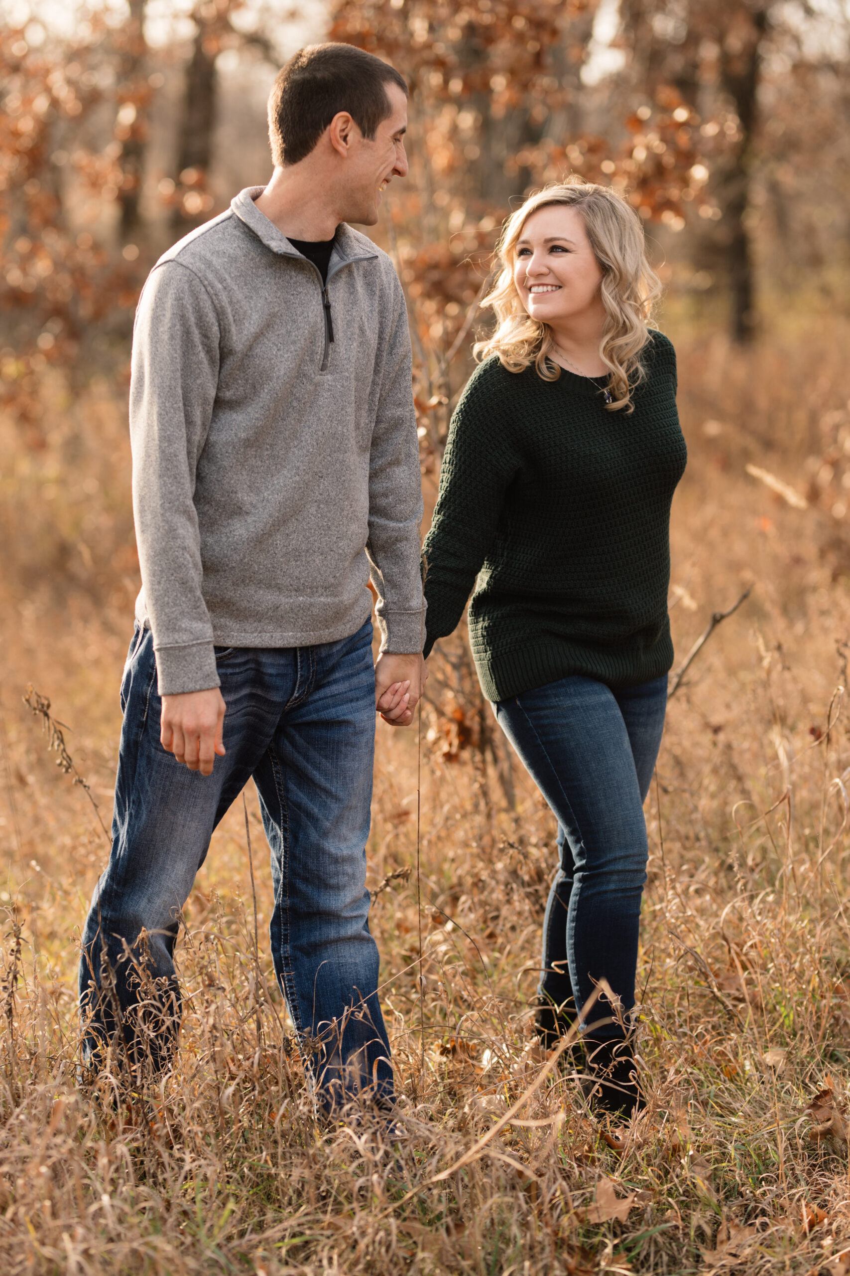 Rock Island Botanical Preserve Cedar Rapids Engagement and Wedding Photography Abby and Erick