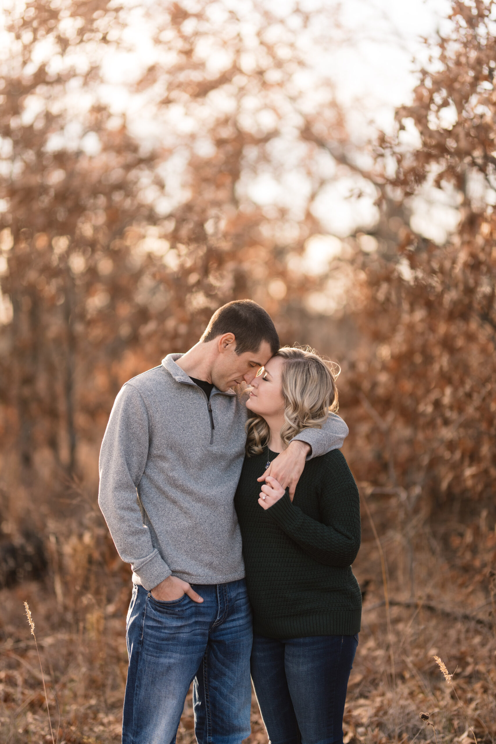 Rock Island Botanical Preserve Cedar Rapids Engagement and Wedding Photography Abby and Erick