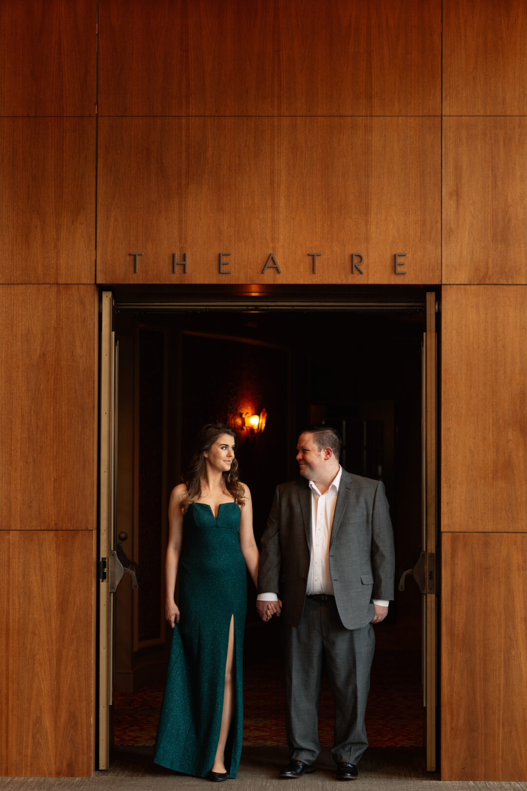 Cedar Rapids Engagement | Paramount Theater | Izzy + Tom