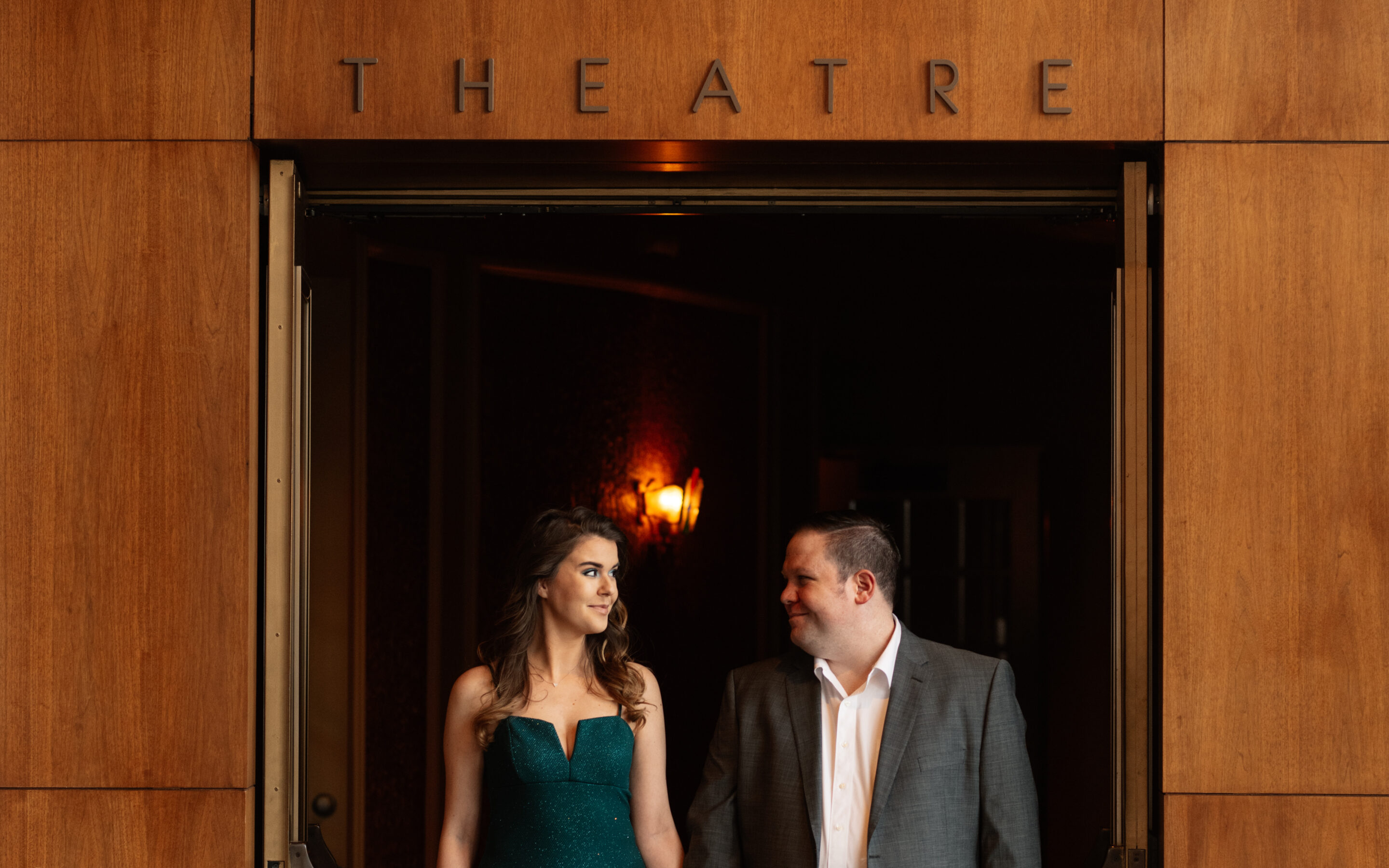 Cedar Rapids Engagement | Paramount Theater | Izzy + Tom