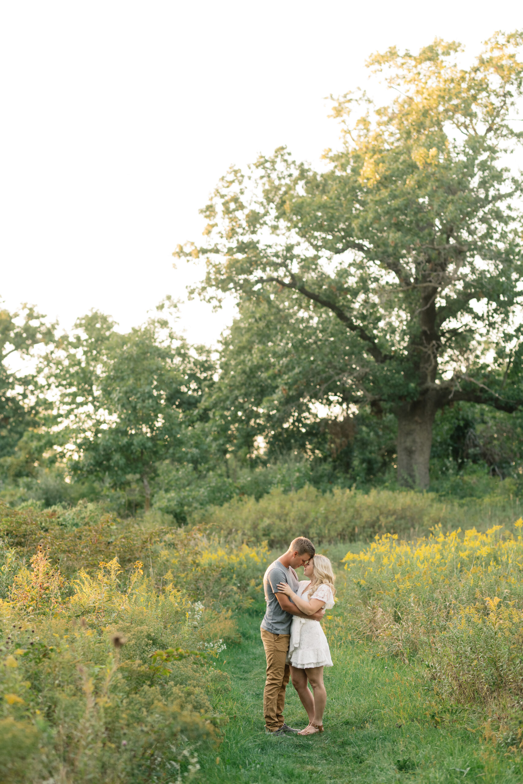 Rock Island Botanical Preserve Cedar Rapids Engagement and Wedding Photographer Jordan and Keegan