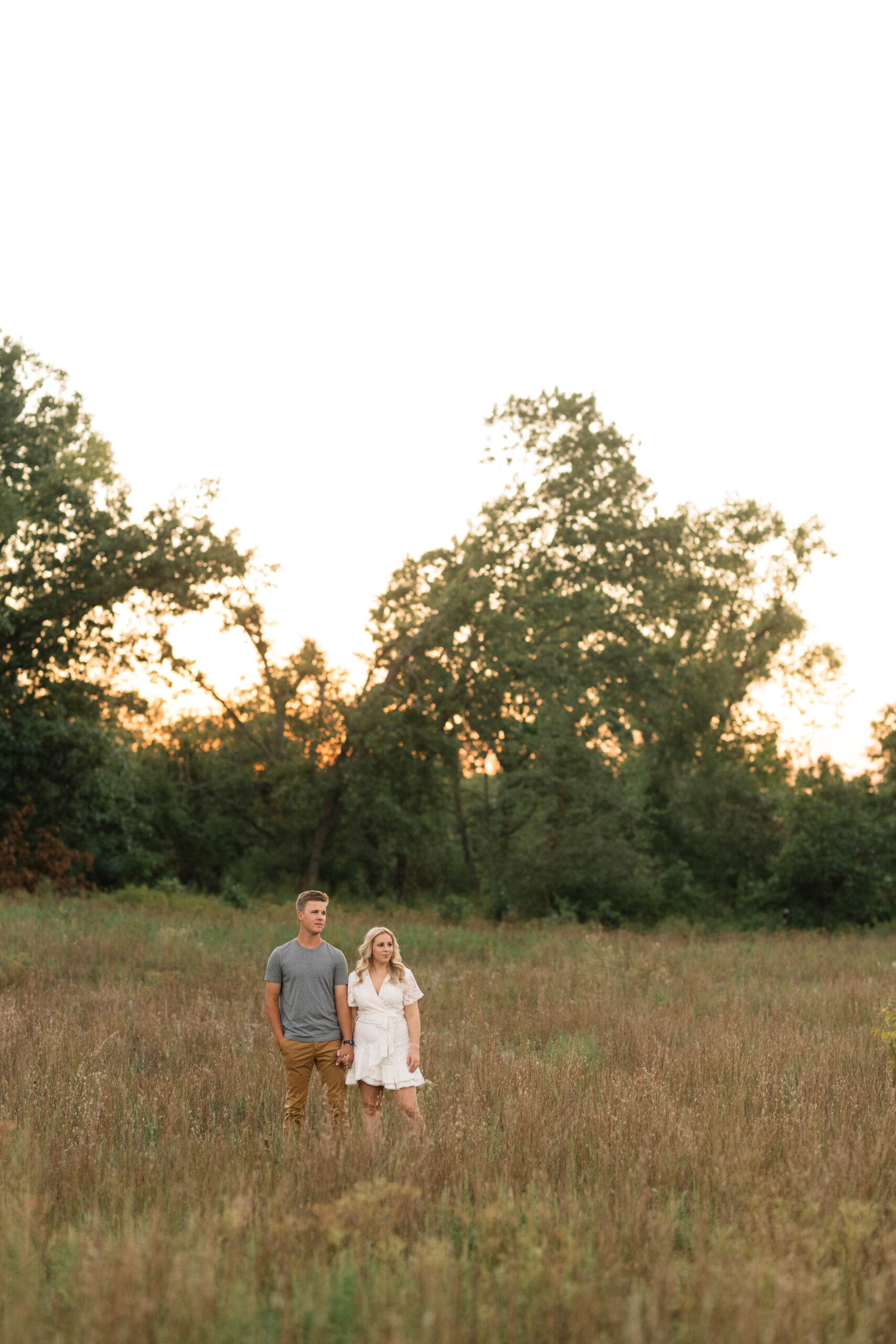 Rock Island Botanical Preserve Cedar Rapids Engagement and Wedding Photographer Jordan and Keegan
