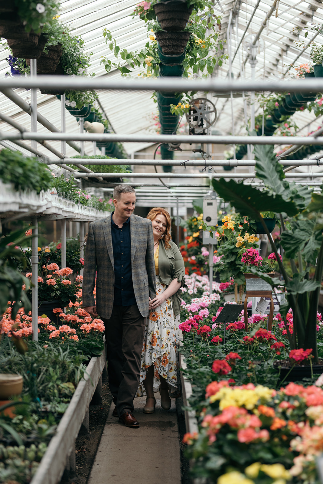 Pierson's Flower Shop Cedar Rapids Engagement and Wedding Photographer Tim and Keegan