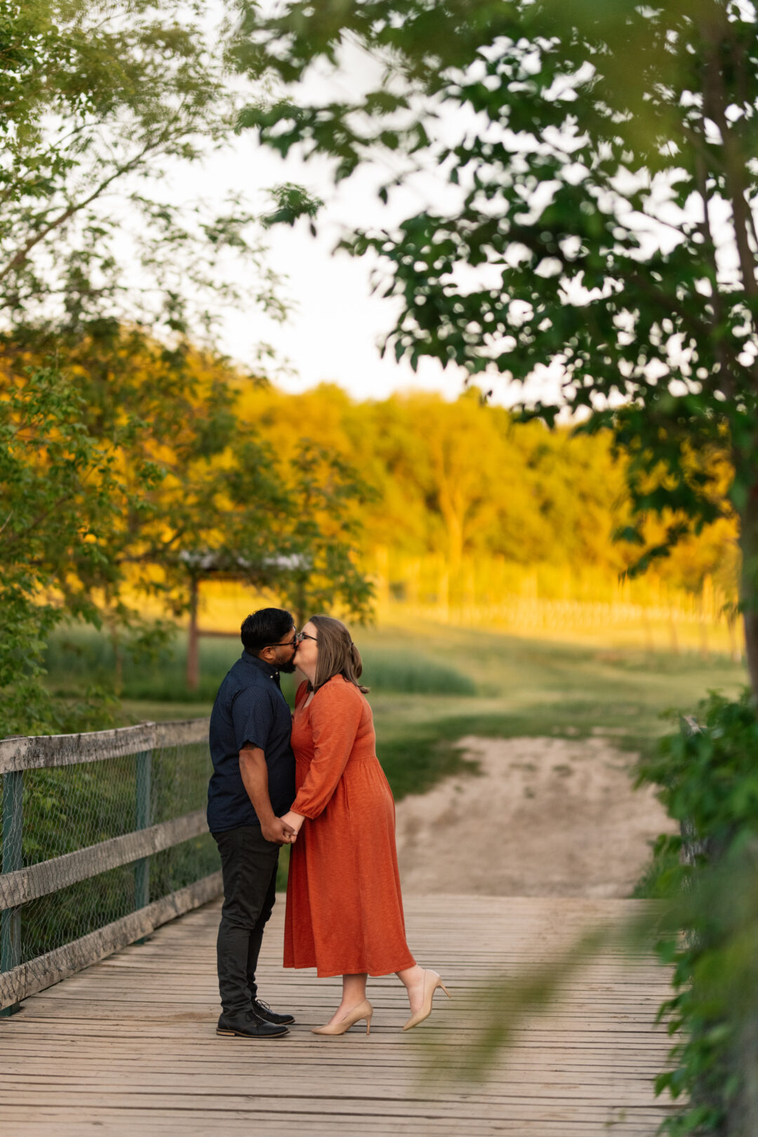 Iowa City Engagement | Wilson’s Orchard + Farm | Kristi + Jose