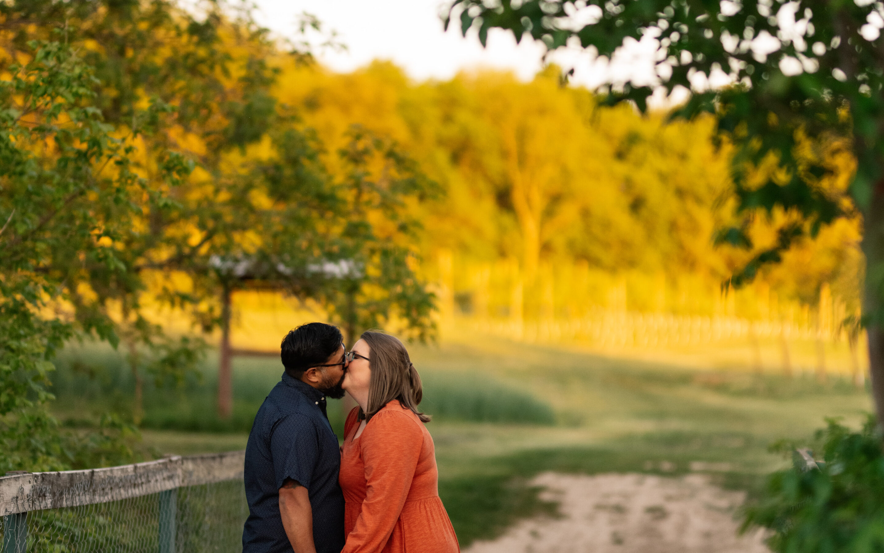 Iowa City Engagement | Wilson’s Orchard + Farm | Kristi + Jose